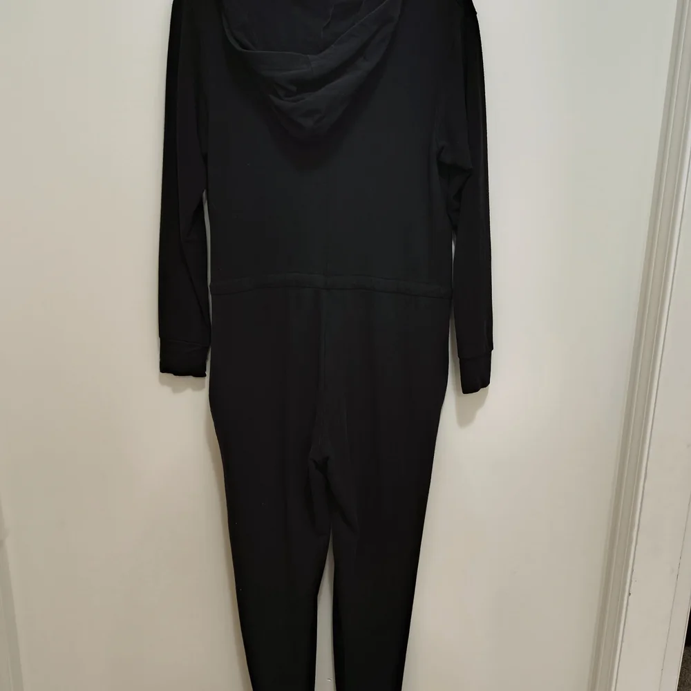 Smash + Tess Black Harris Hoodie Romper in Midnight Black - Picture 7 of 7